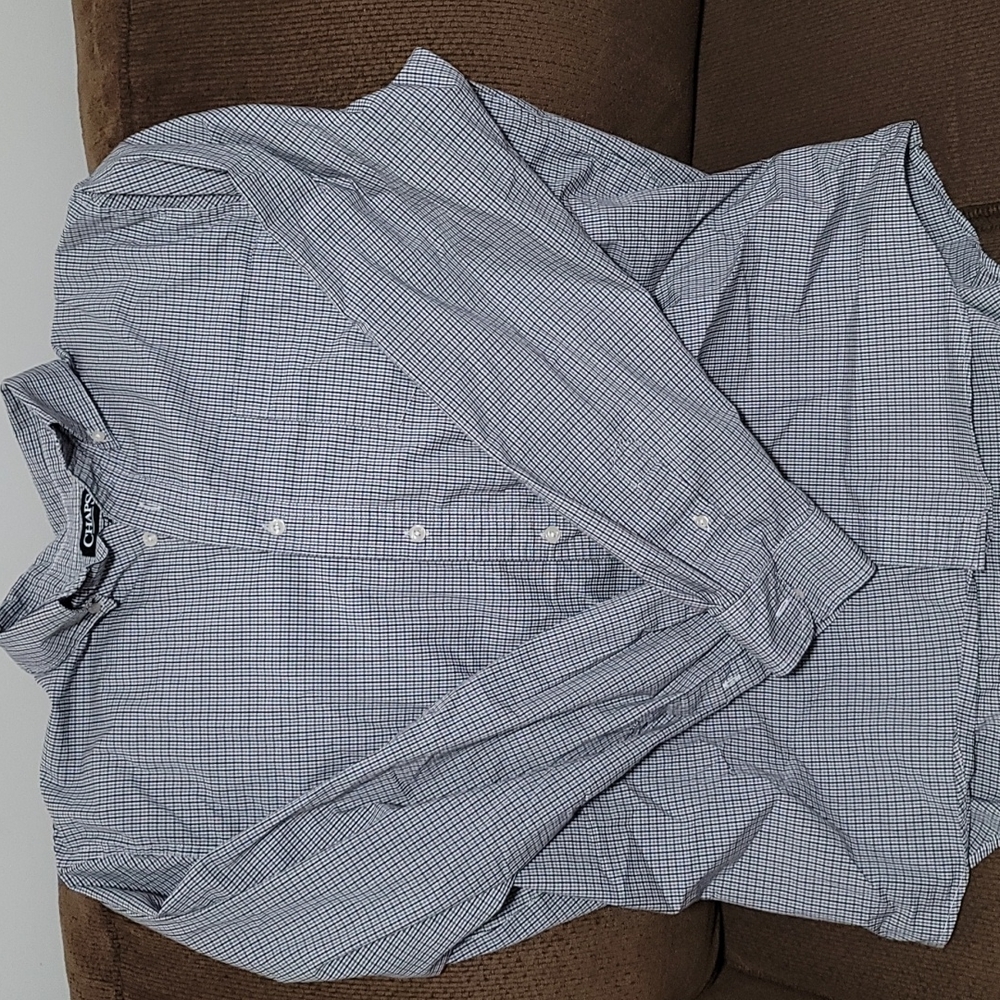 Chaps plaid button down